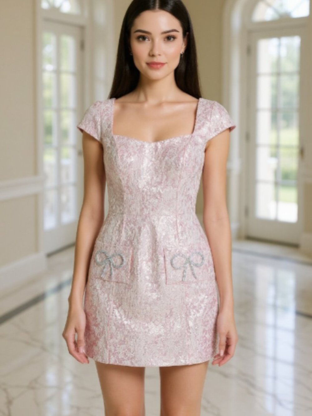 Sherri Hill 56692 - Blush